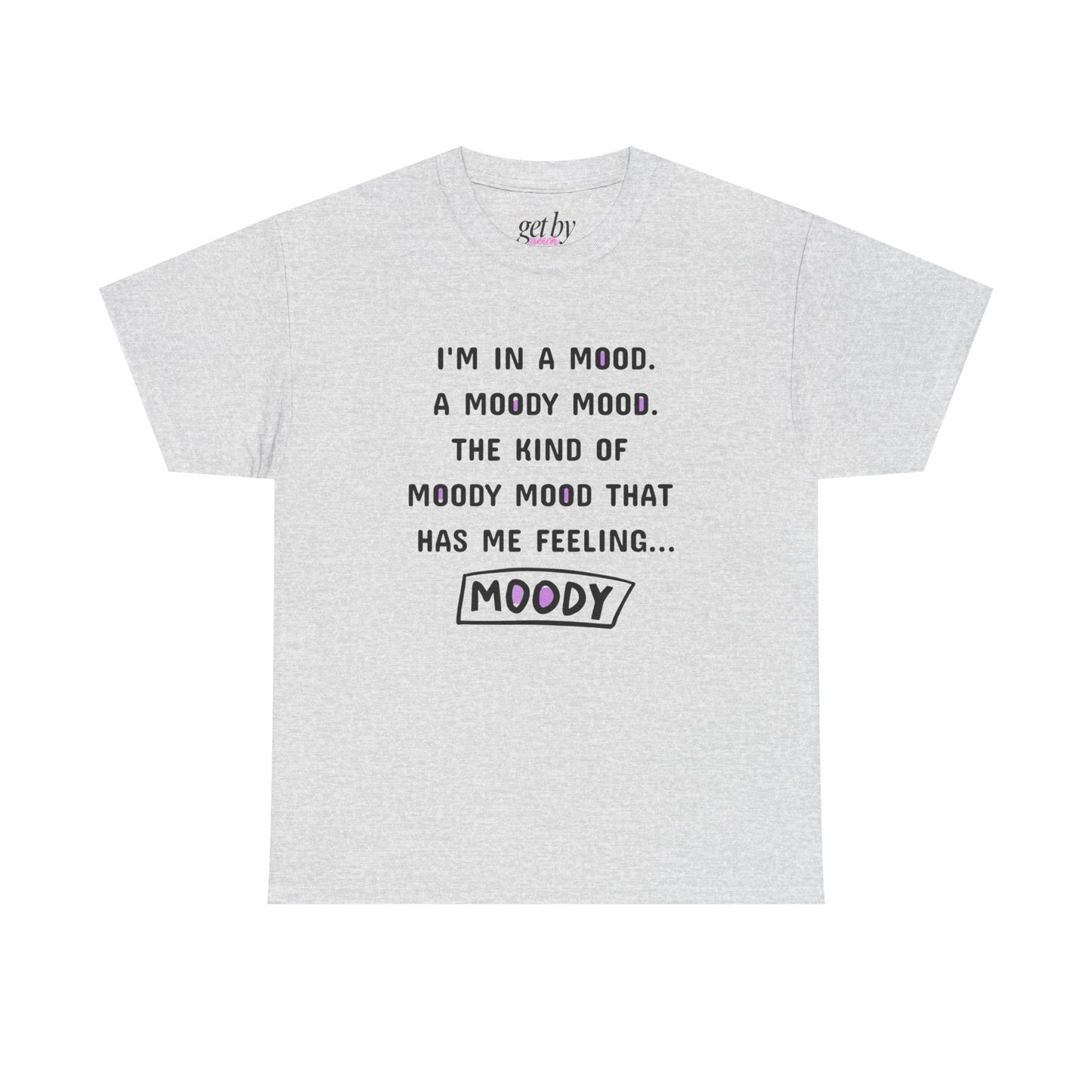 Moody Unisex Heavy Cotton Tee - Express Your Mood