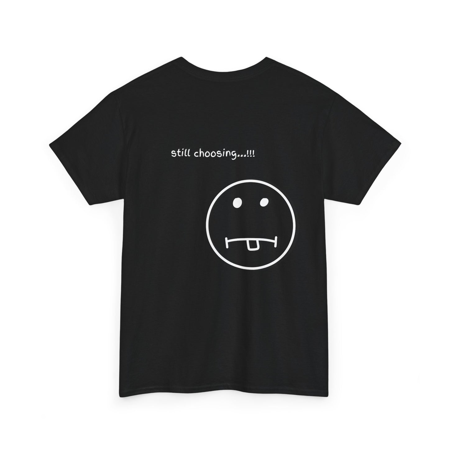 Mood Swing Unisex Heavy Cotton Tee – Perfect for Moments of Indecision!