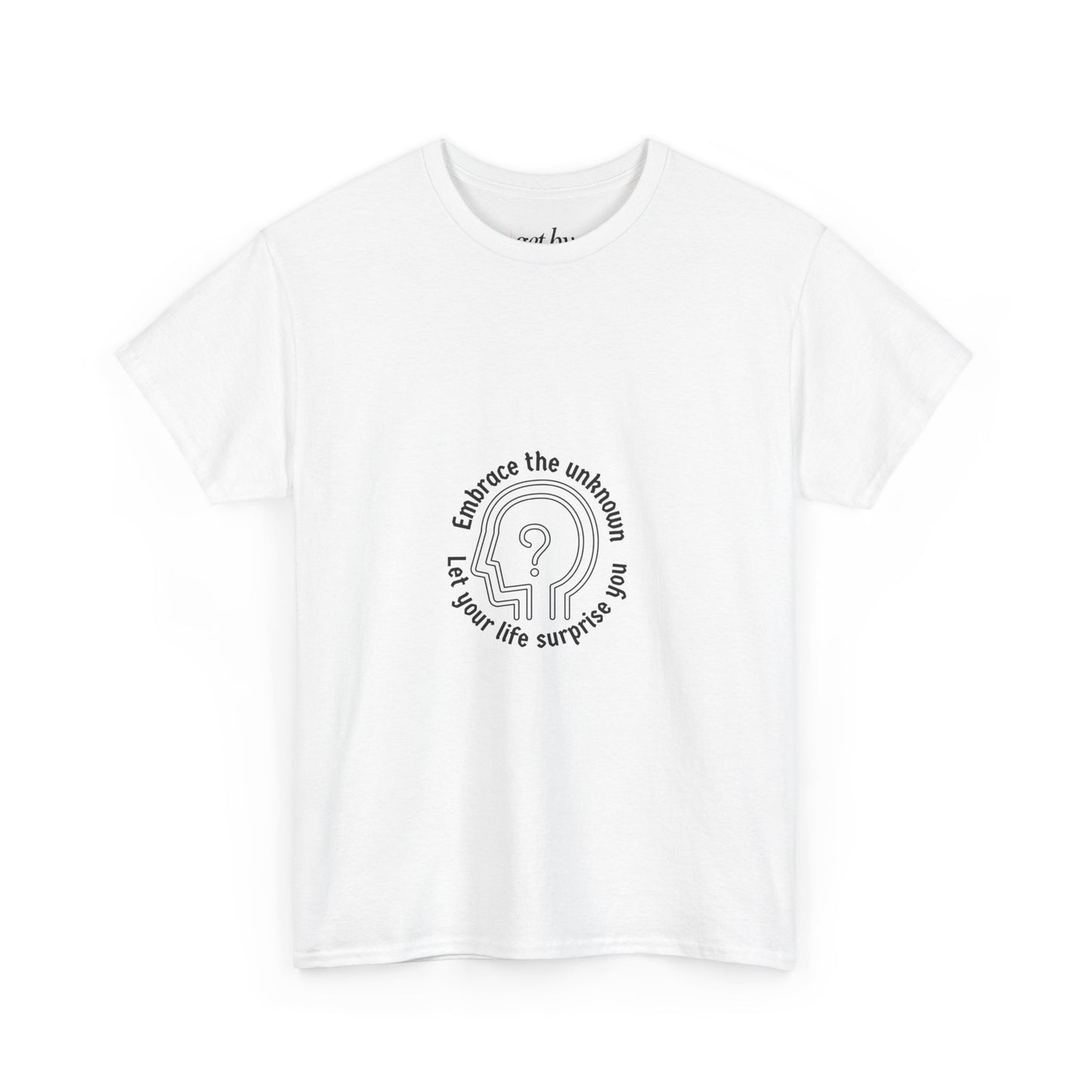 Embrace the Unknown Unisex Heavy Cotton Tee