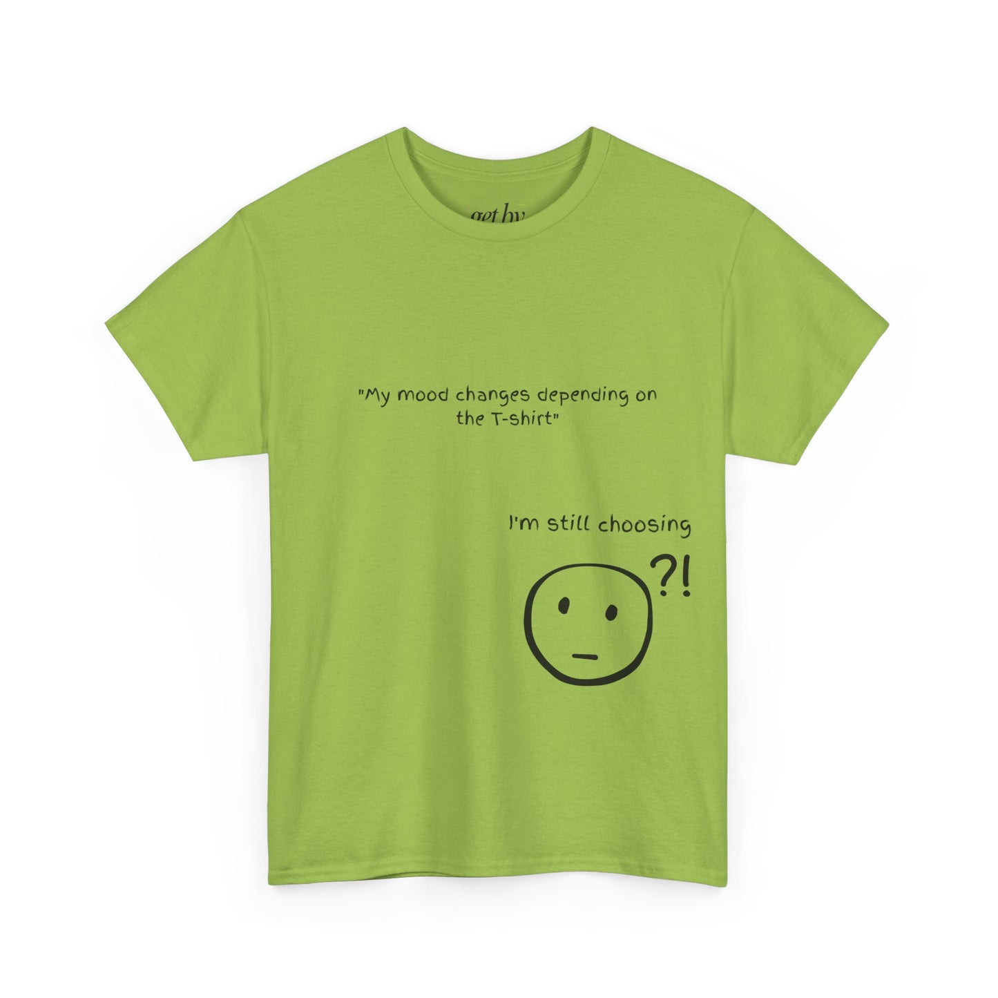Mood Swing Unisex Heavy Cotton Tee – Perfect for Moments of Indecision!