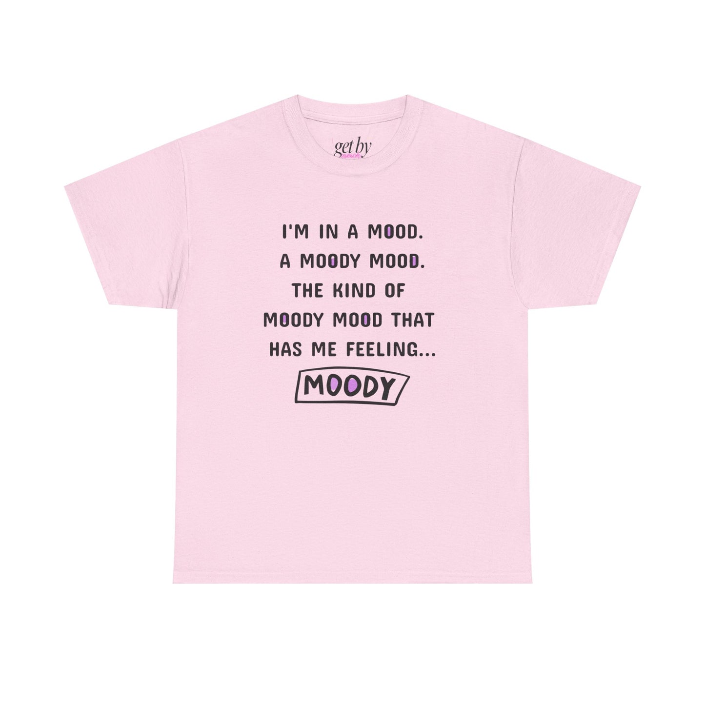 Moody Unisex Heavy Cotton Tee - Express Your Mood