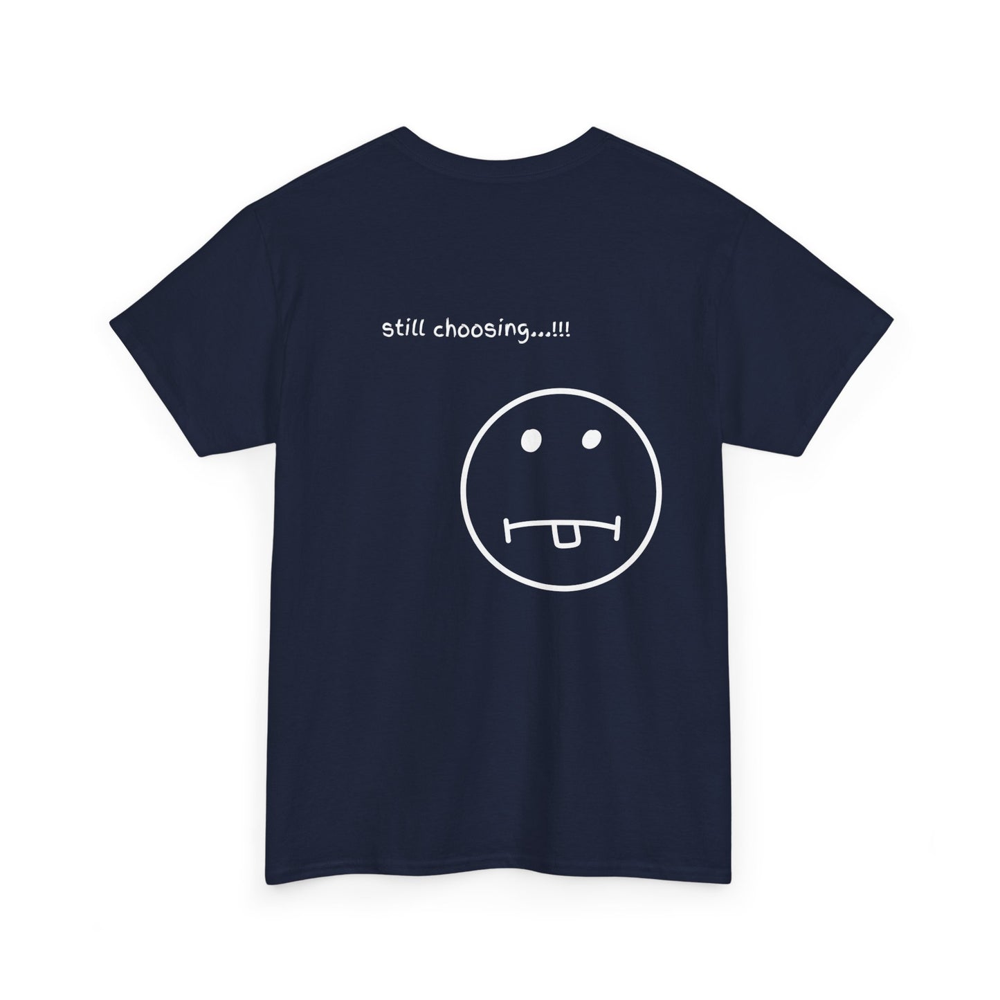 Mood Swing Unisex Heavy Cotton Tee – Perfect for Moments of Indecision!