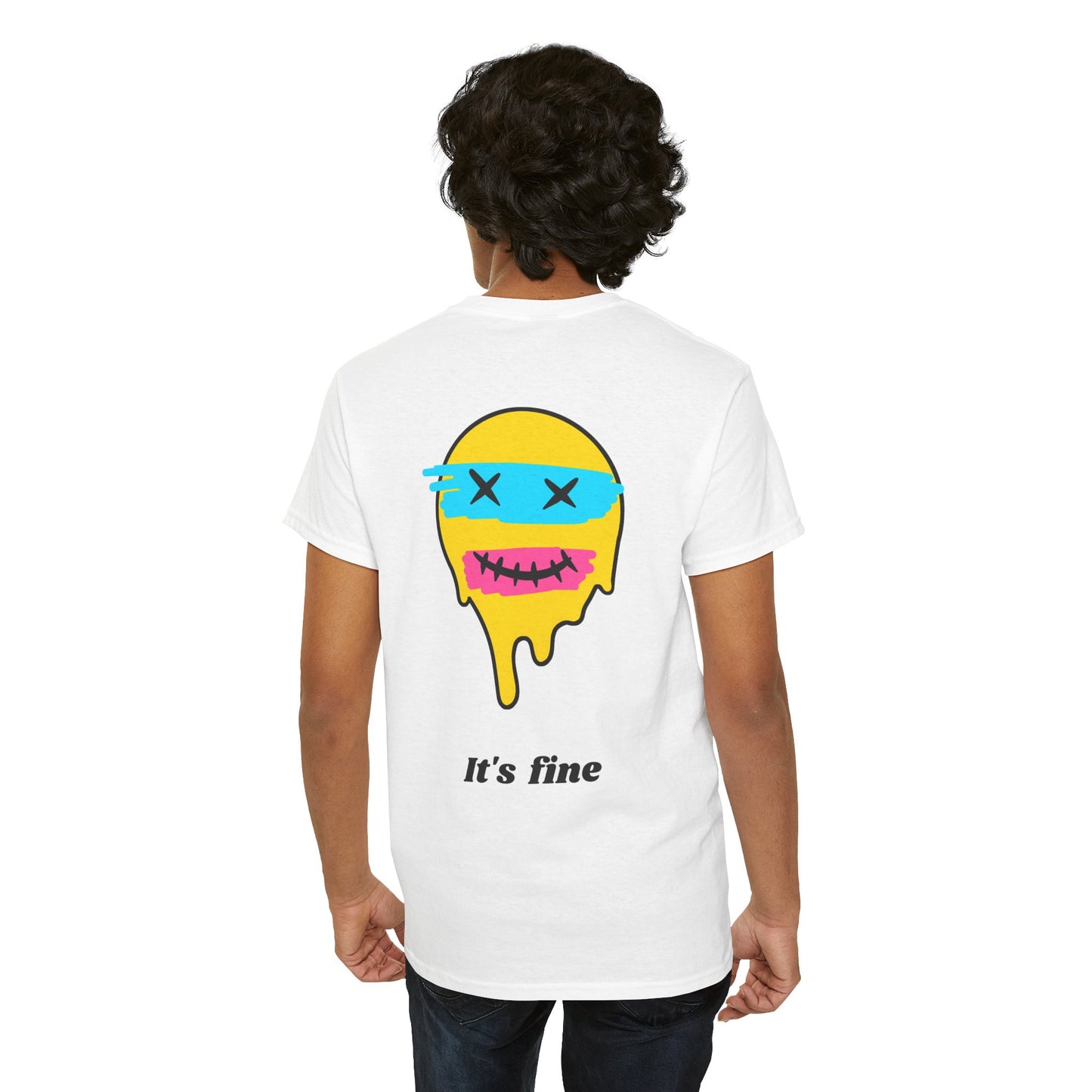 Unisex Heavy Cotton Tee - 'Another Fine Day Ruined by Adulthood' Graphic Shirt