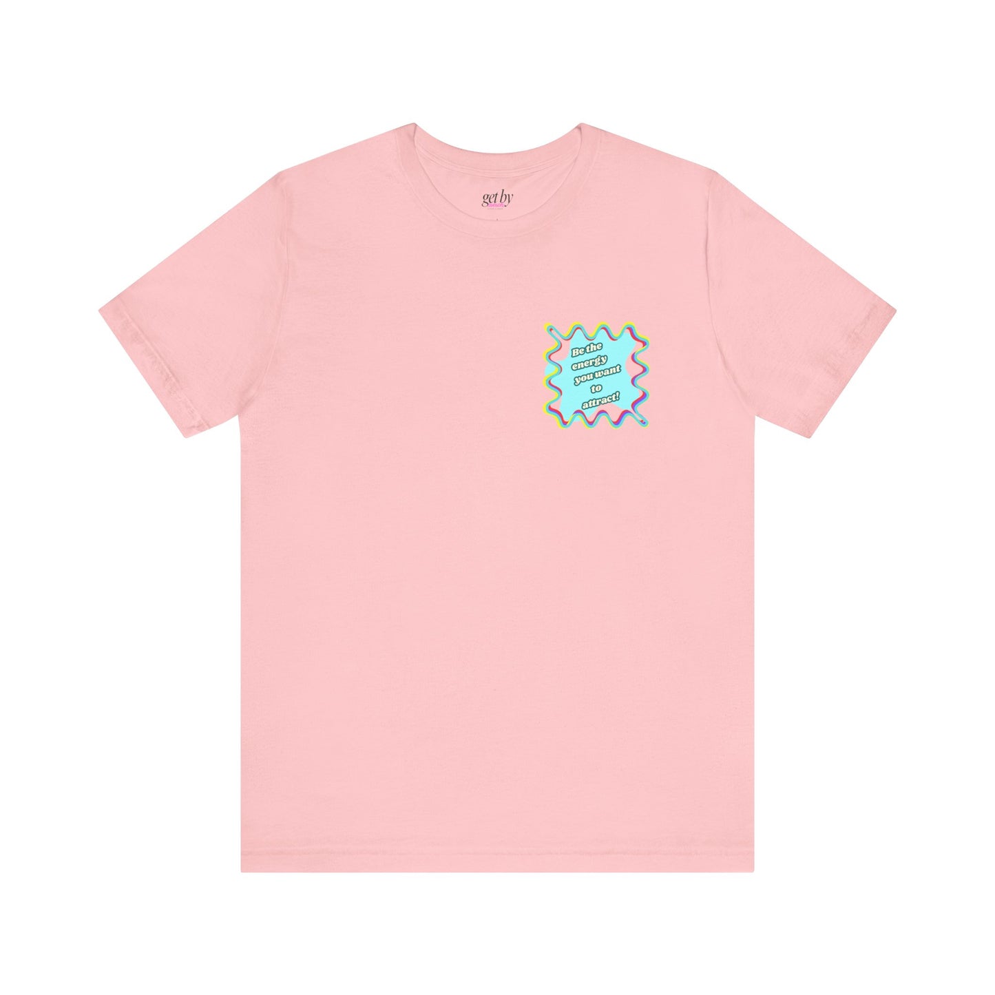 Colorful Graphic Unisex Jersey Tee – Be the energy!