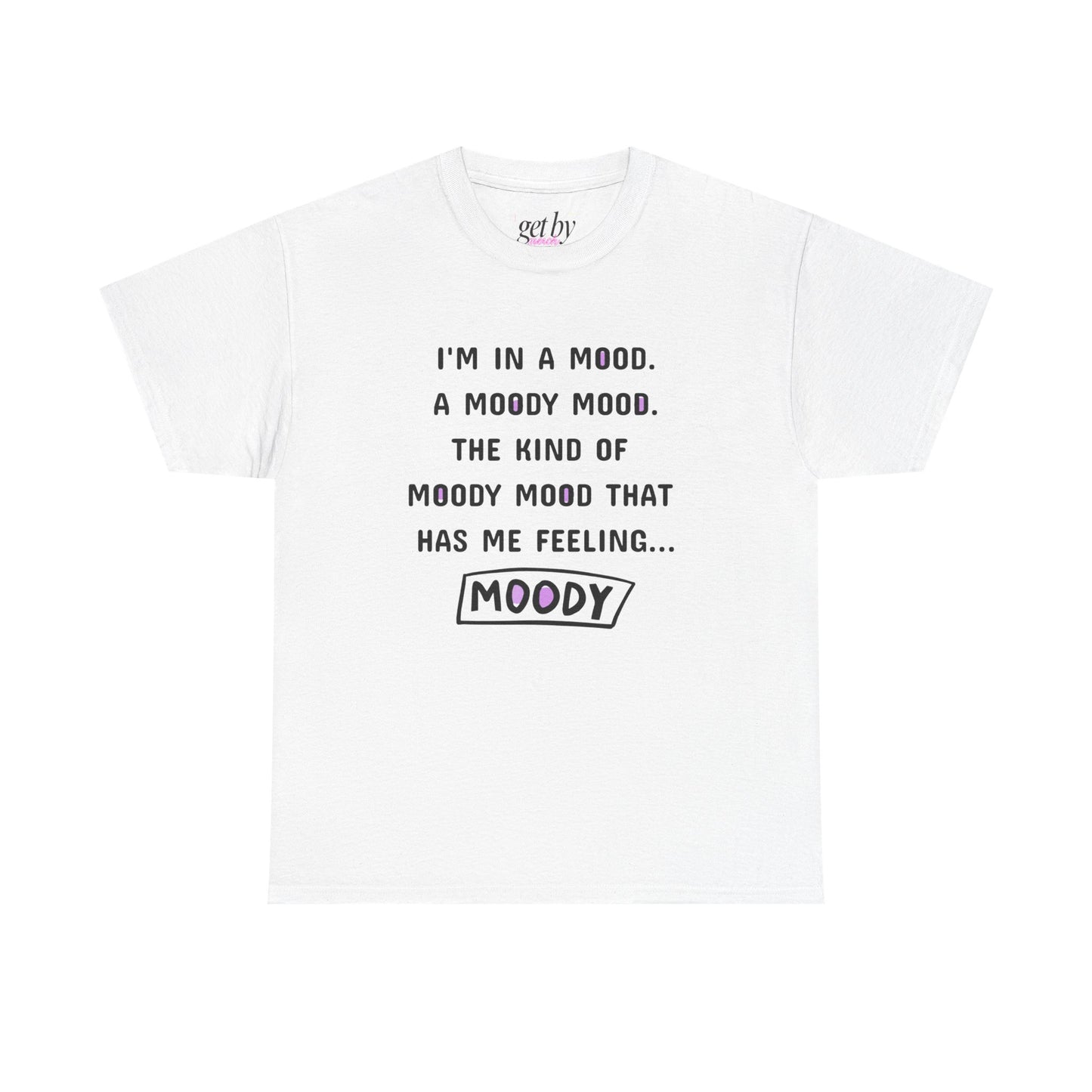 Moody Unisex Heavy Cotton Tee - Express Your Mood