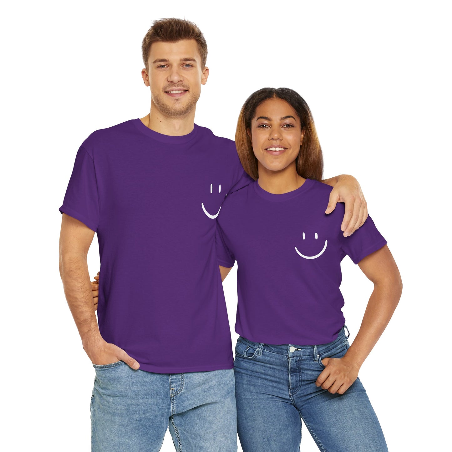 Feel-Good Unisex Heavy Cotton Tee - "I'm Not Blocking the View, I Am the View"
