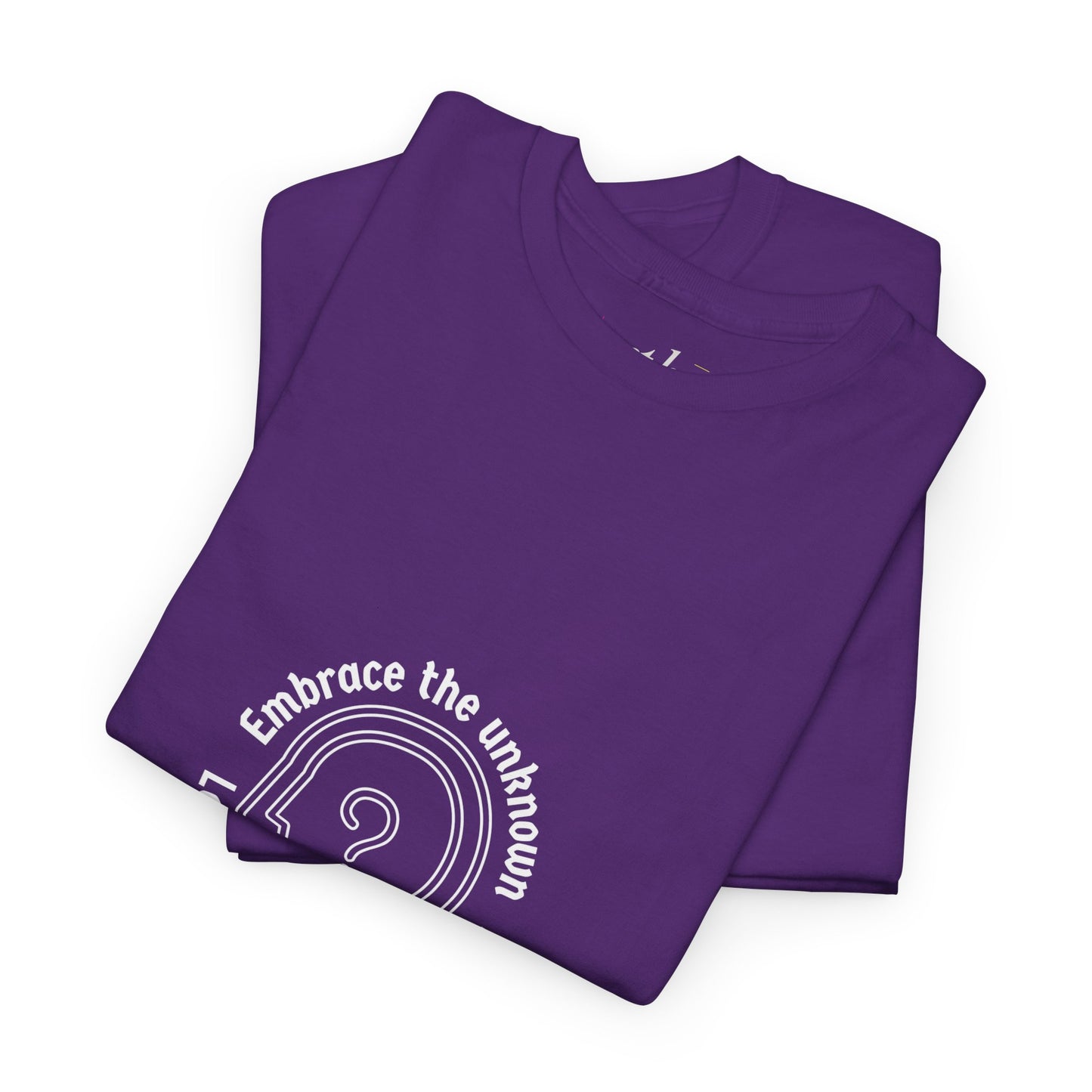 Embrace the Unknown Unisex Heavy Cotton Tee