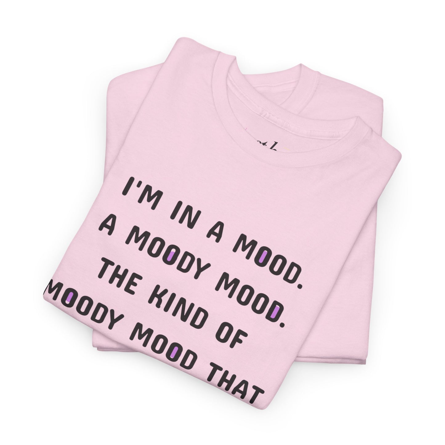 Moody Unisex Heavy Cotton Tee - Express Your Mood