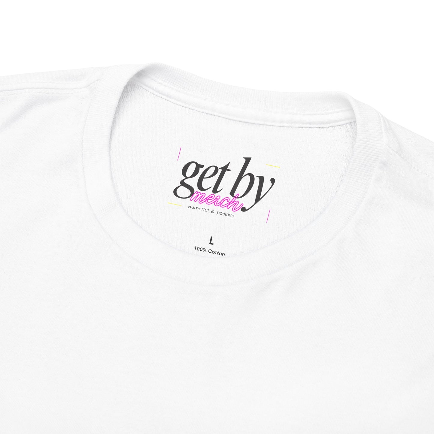 Feel-Good Unisex Heavy Cotton Tee - "I'm Not Blocking the View, I Am the View"
