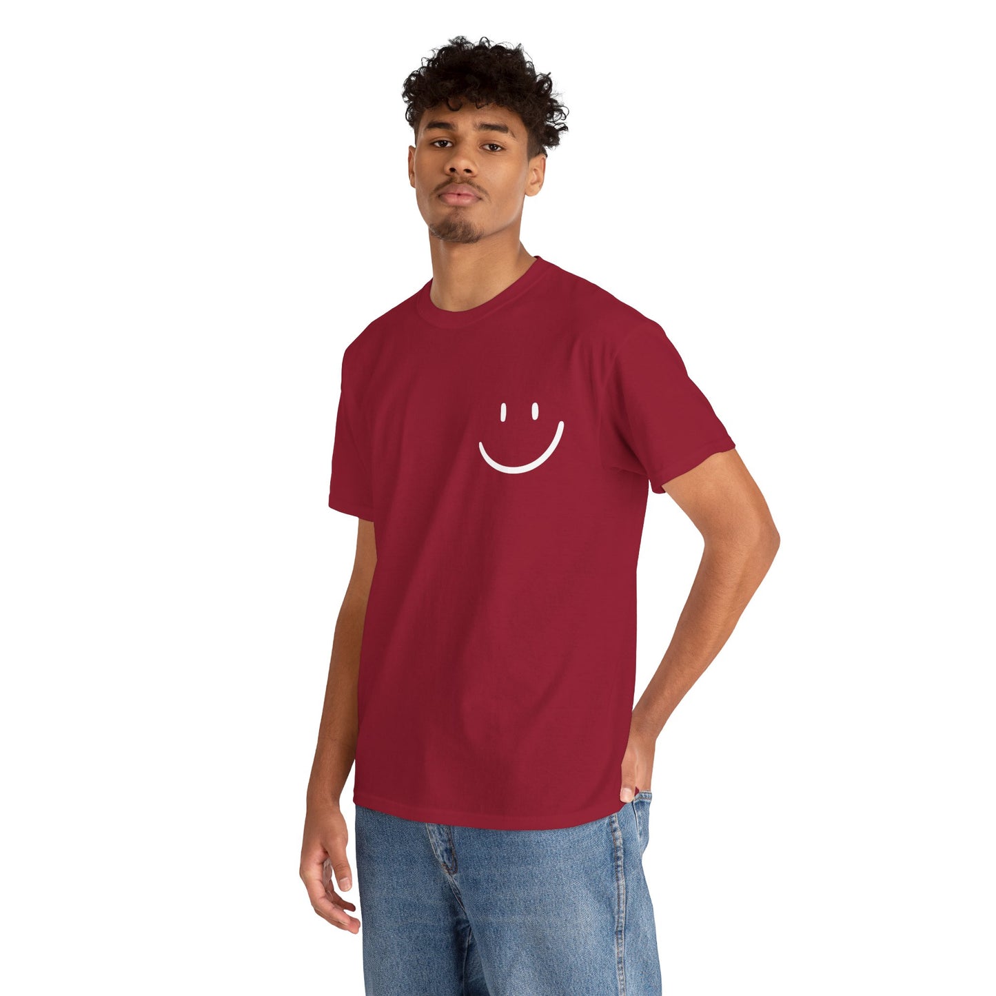 Feel-Good Unisex Heavy Cotton Tee - "I'm Not Blocking the View, I Am the View"