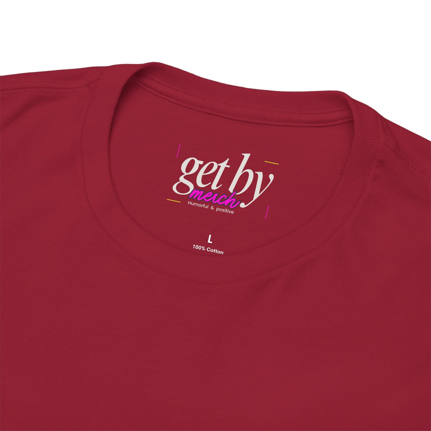Feel-Good Unisex Heavy Cotton Tee - "I'm Not Blocking the View, I Am the View"