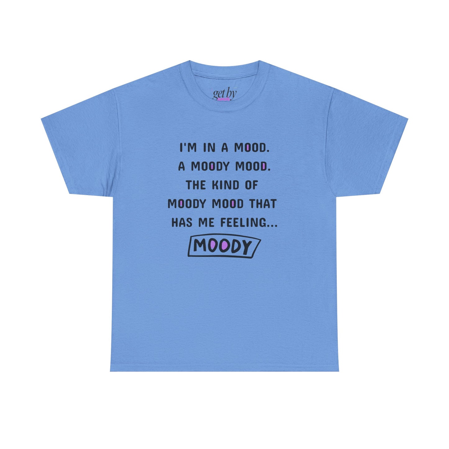 Moody Unisex Heavy Cotton Tee - Express Your Mood