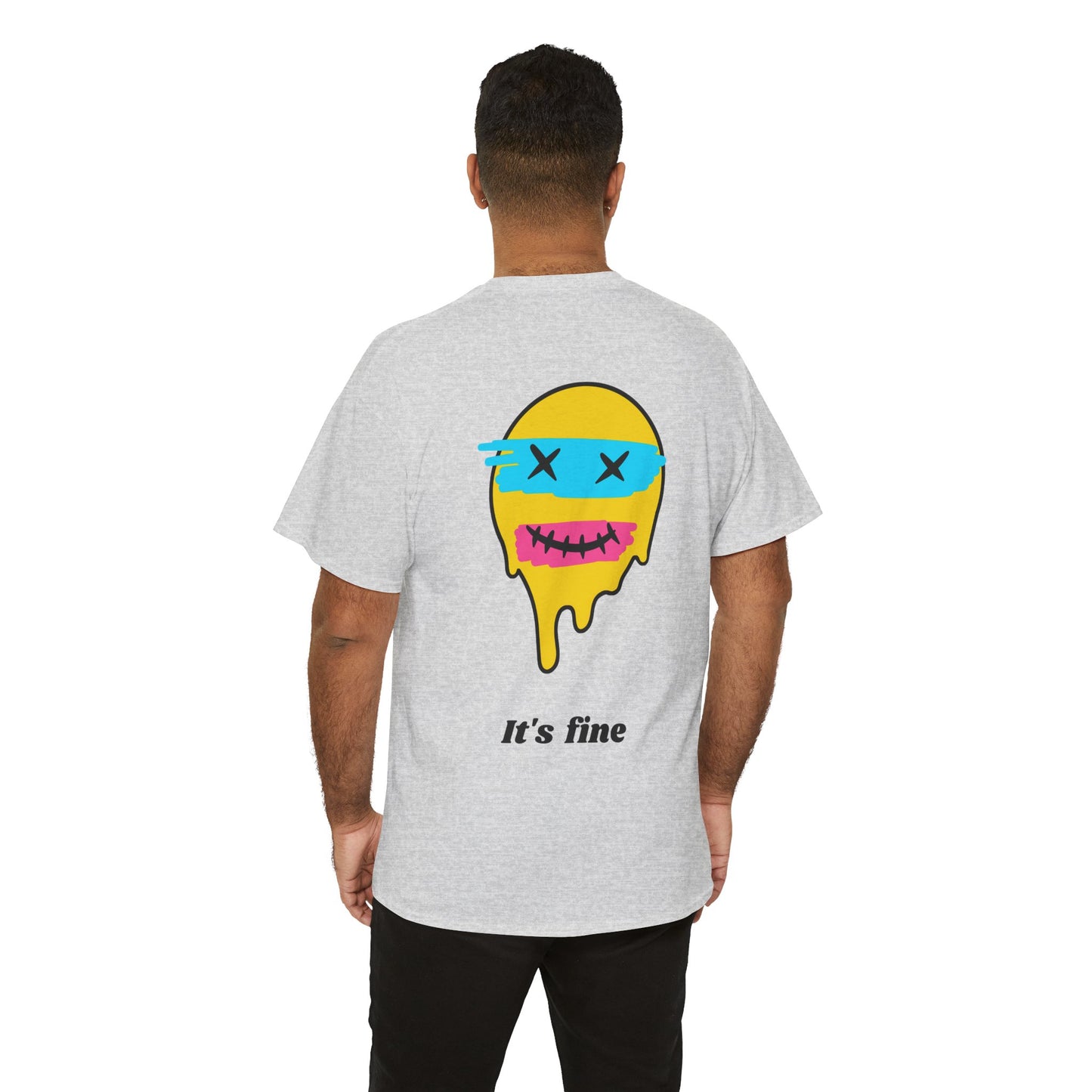 Unisex Heavy Cotton Tee - 'Another Fine Day Ruined by Adulthood' Graphic Shirt