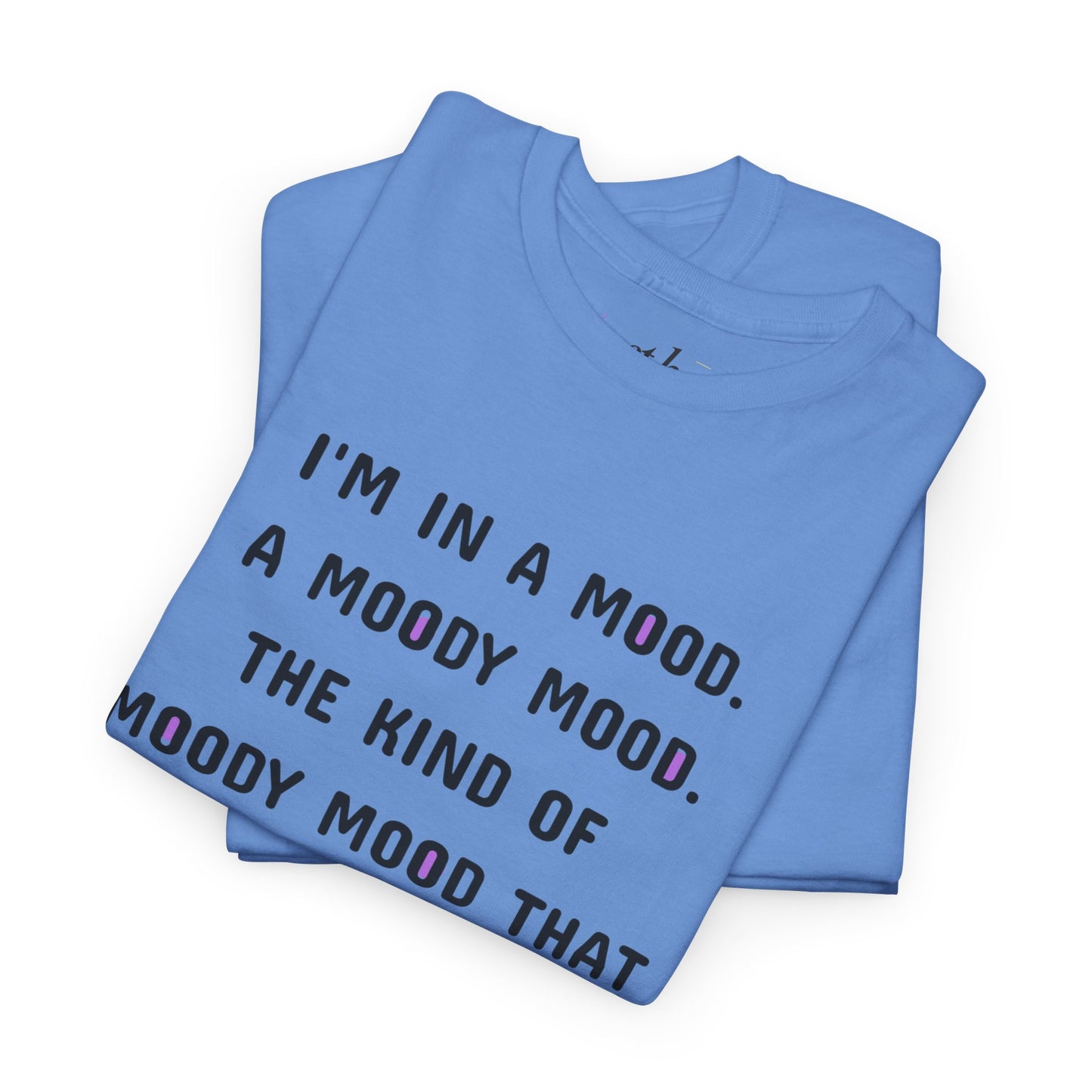 Moody Unisex Heavy Cotton Tee - Express Your Mood