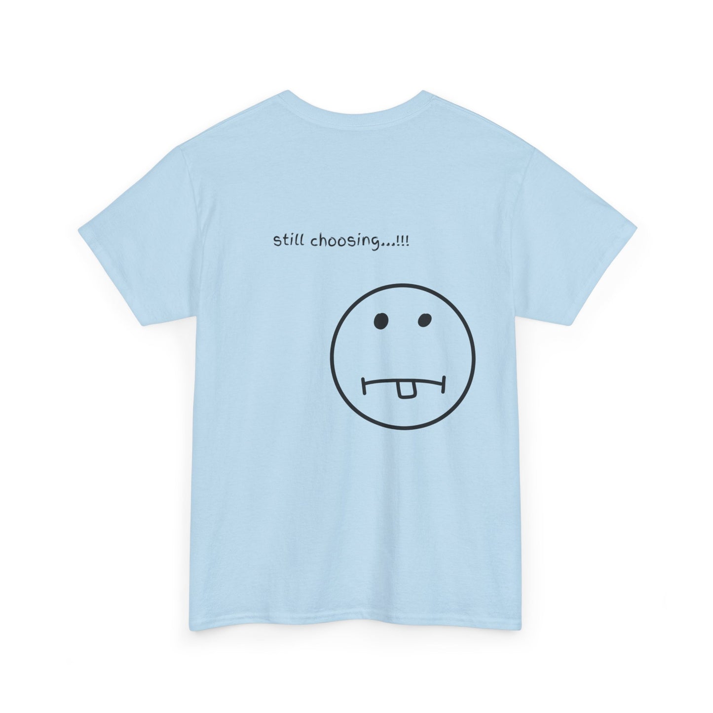Mood Swing Unisex Heavy Cotton Tee – Perfect for Moments of Indecision!