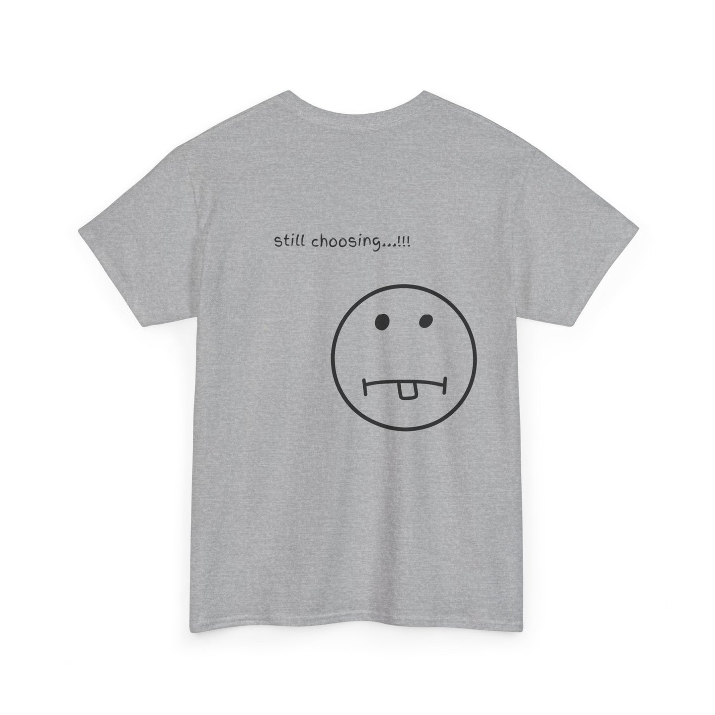 Mood Swing Unisex Heavy Cotton Tee – Perfect for Moments of Indecision!
