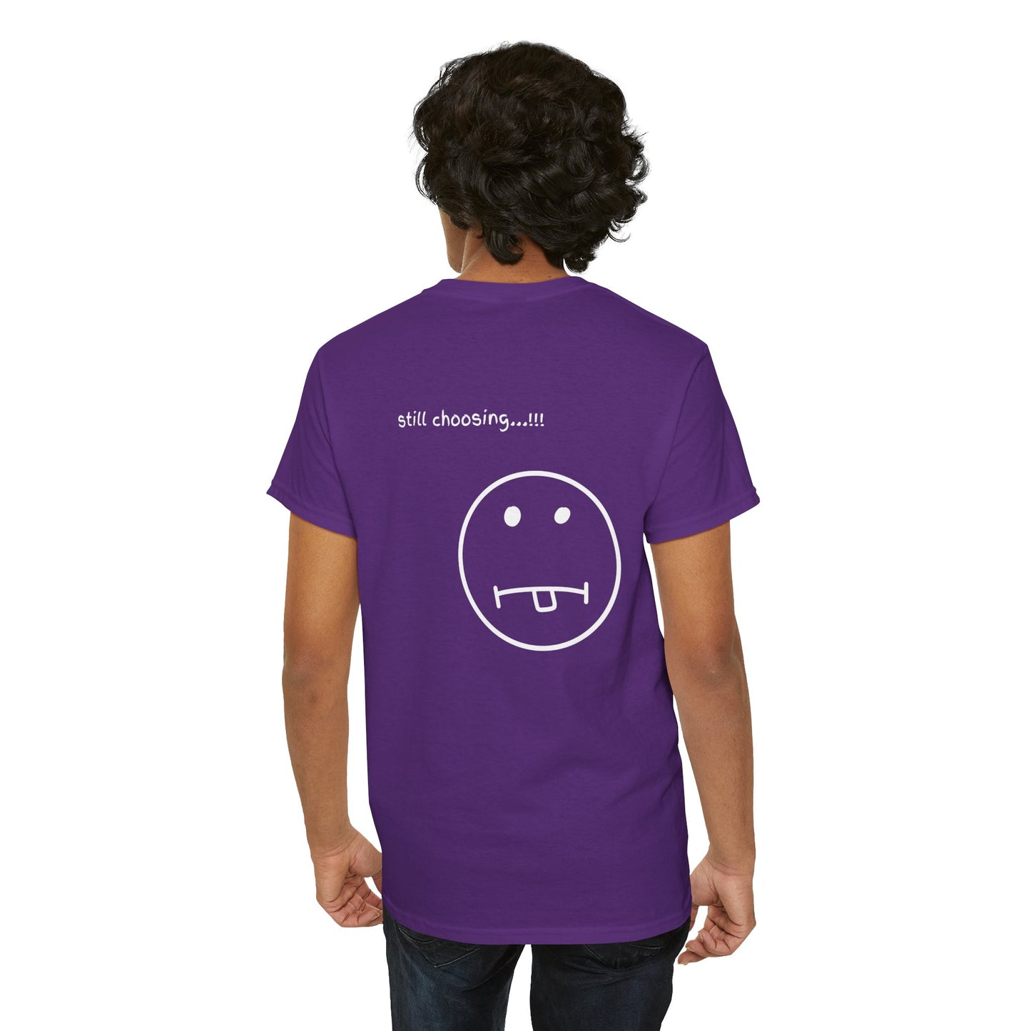 Mood Swing Unisex Heavy Cotton Tee – Perfect for Moments of Indecision!