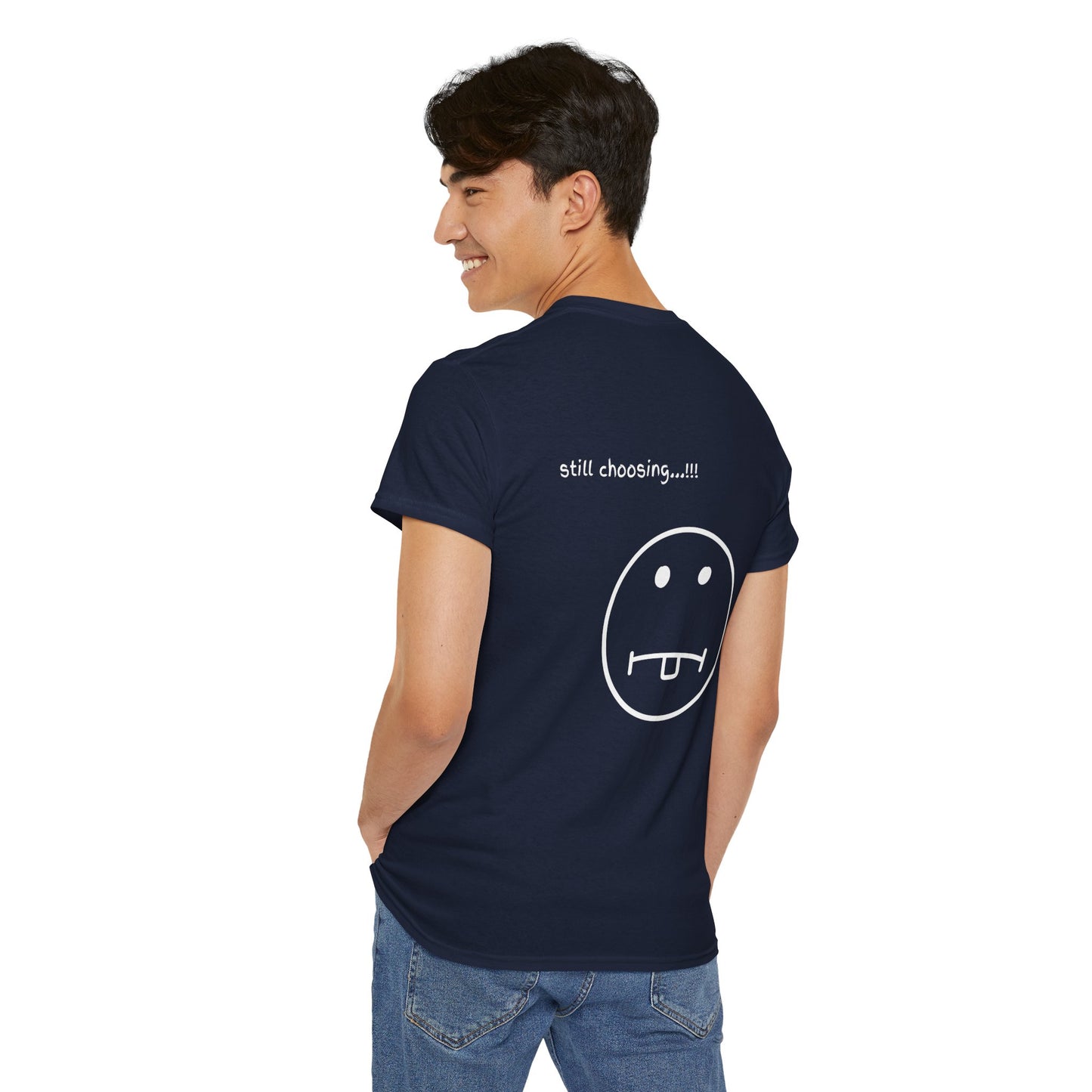 Mood Swing Unisex Heavy Cotton Tee – Perfect for Moments of Indecision!