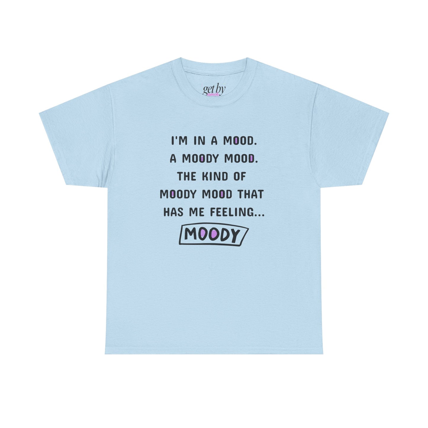 Moody Unisex Heavy Cotton Tee - Express Your Mood