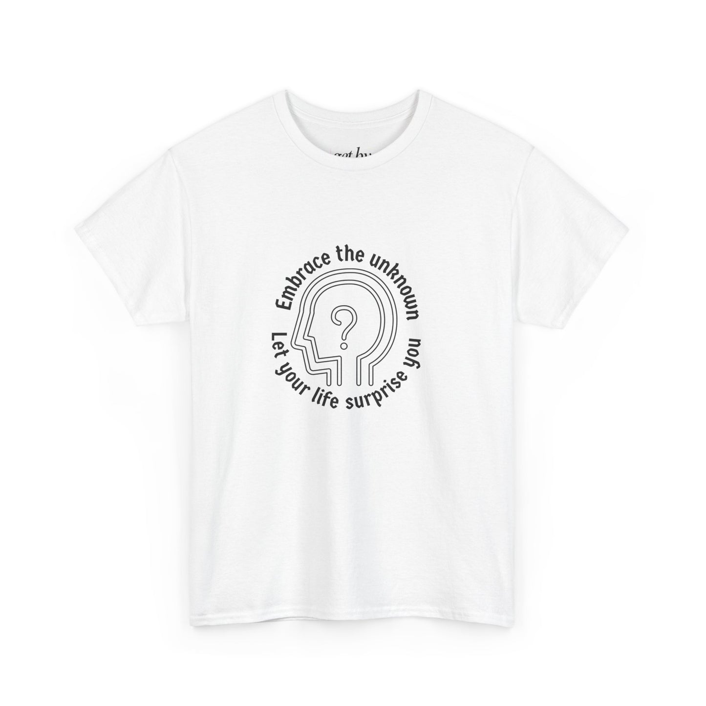 Embrace the Unknown Unisex Heavy Cotton Tee