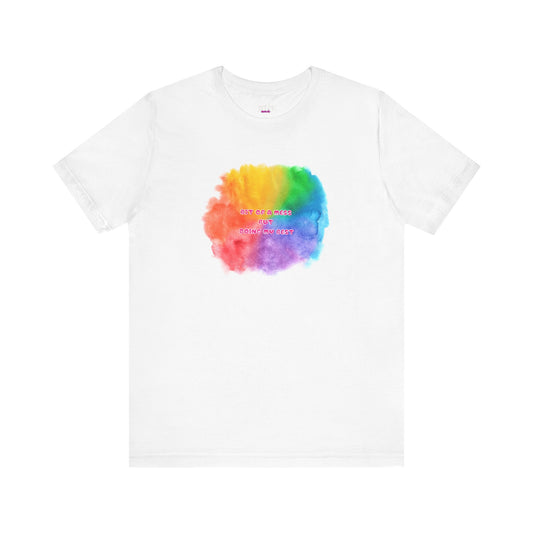 Rainbow Watercolor Unisex T-Shirt - Bit of a Mess