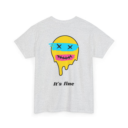 Unisex Heavy Cotton Tee - 'Another Fine Day Ruined by Adulthood' Graphic Shirt