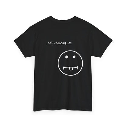 Mood Swing Unisex Heavy Cotton Tee – Perfect for Moments of Indecision!