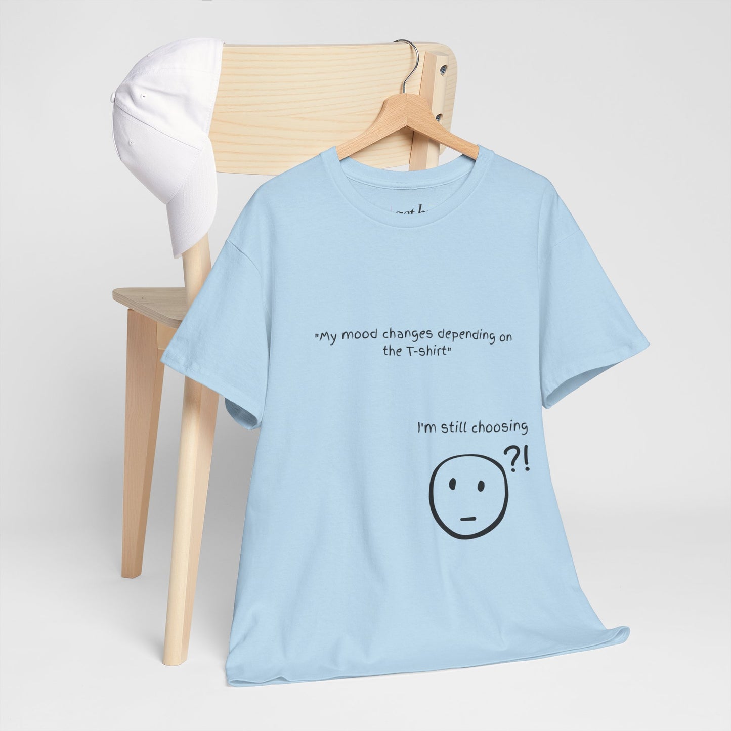 Mood Swing Unisex Heavy Cotton Tee – Perfect for Moments of Indecision!