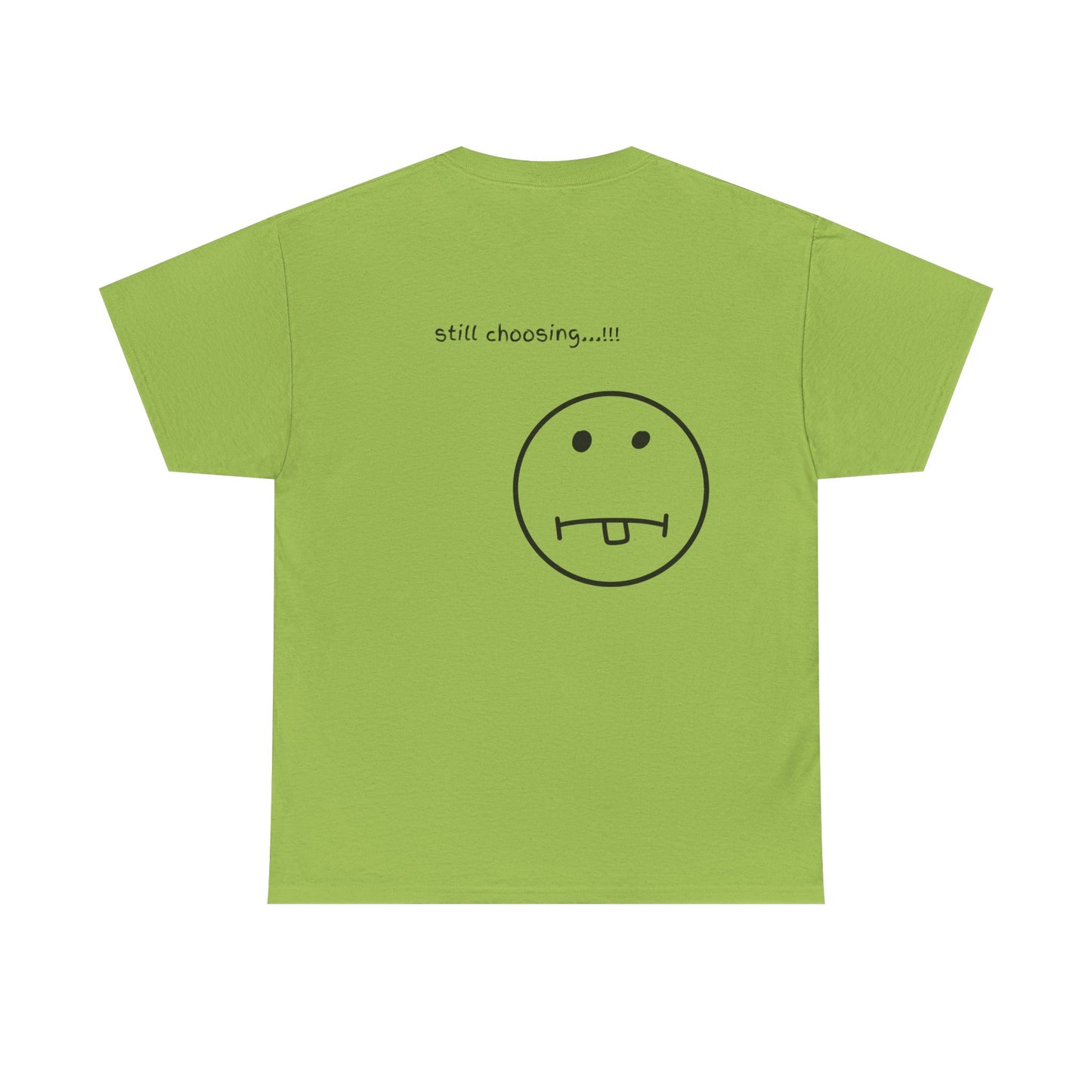 Mood Swing Unisex Heavy Cotton Tee – Perfect for Moments of Indecision!