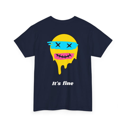 Unisex Heavy Cotton Tee - 'Another Fine Day Ruined by Adulthood' Graphic Shirt
