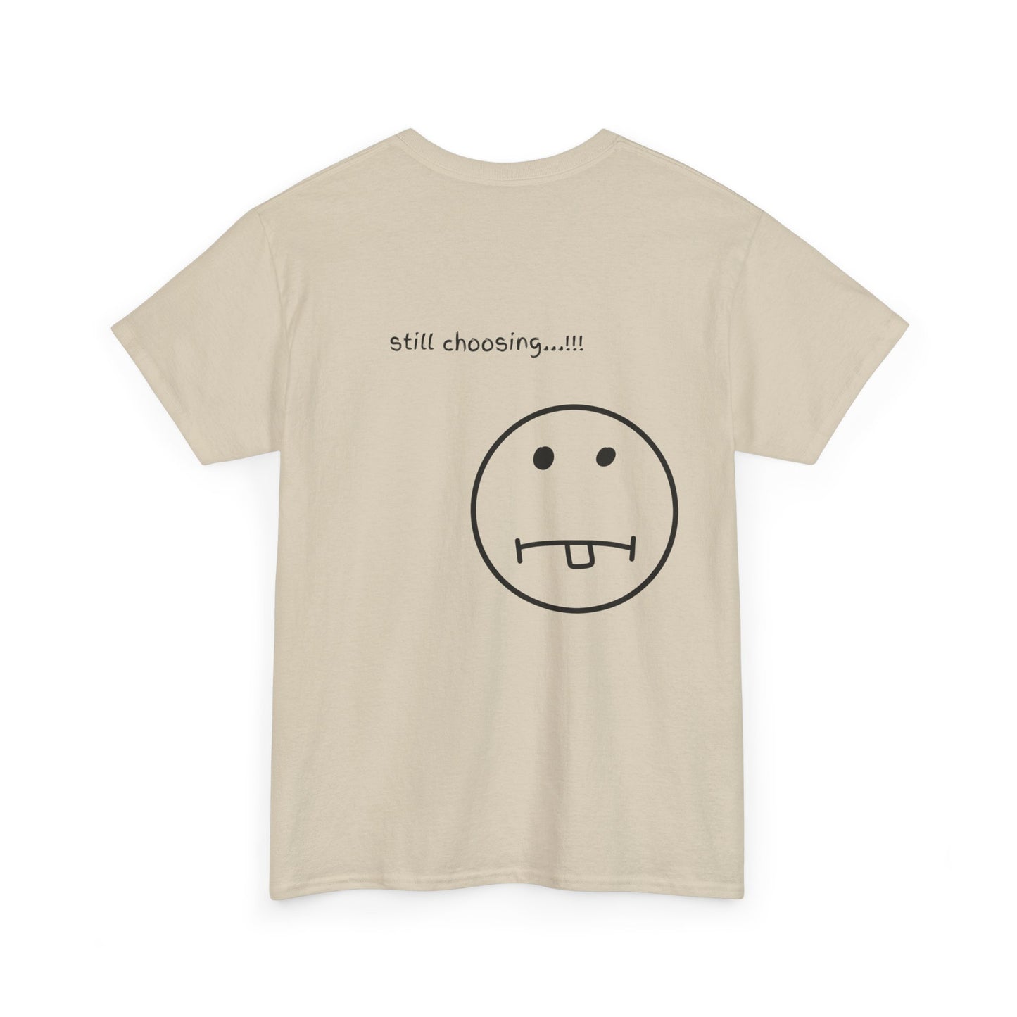 Mood Swing Unisex Heavy Cotton Tee – Perfect for Moments of Indecision!