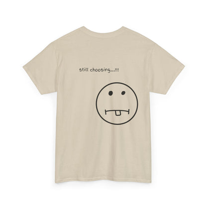 Mood Swing Unisex Heavy Cotton Tee – Perfect for Moments of Indecision!