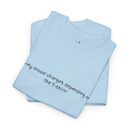 Mood Swing Unisex Heavy Cotton Tee – Perfect for Moments of Indecision!