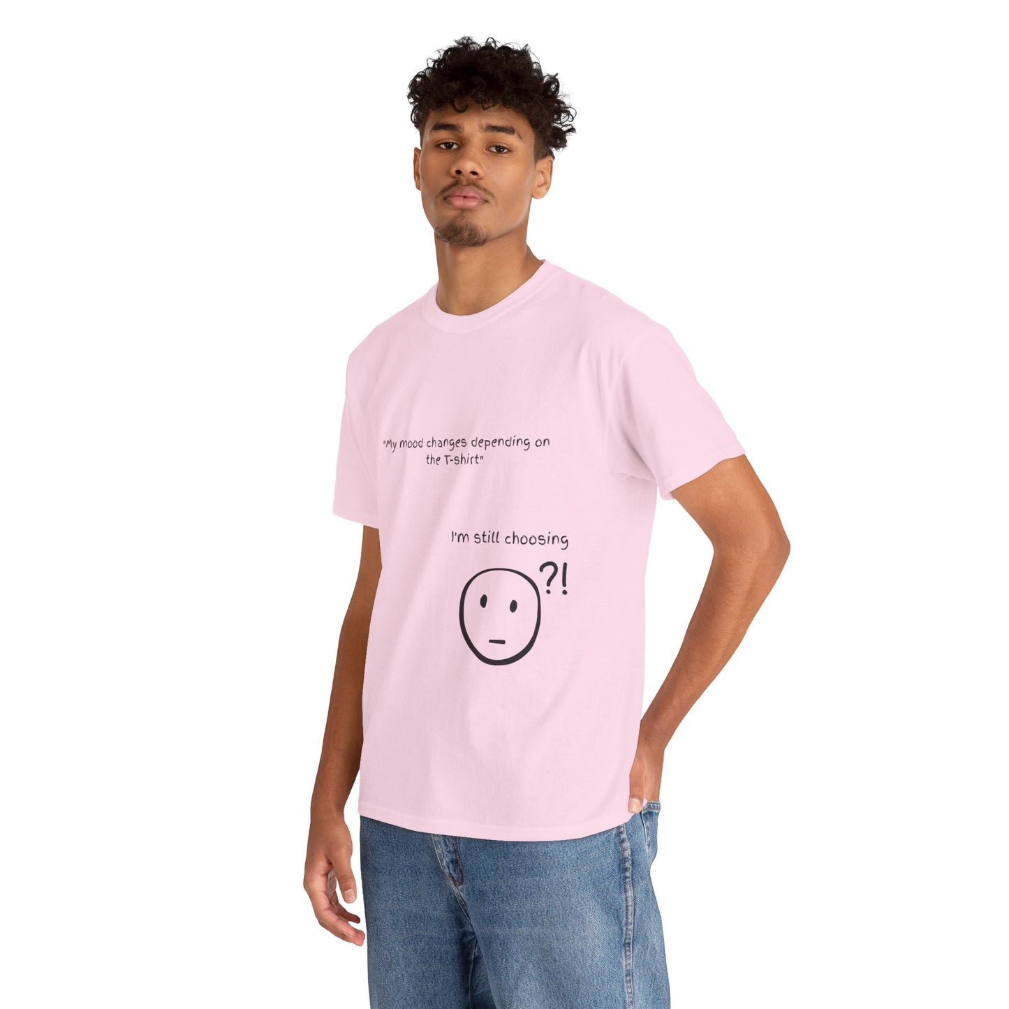 Mood Swing Unisex Heavy Cotton Tee – Perfect for Moments of Indecision!