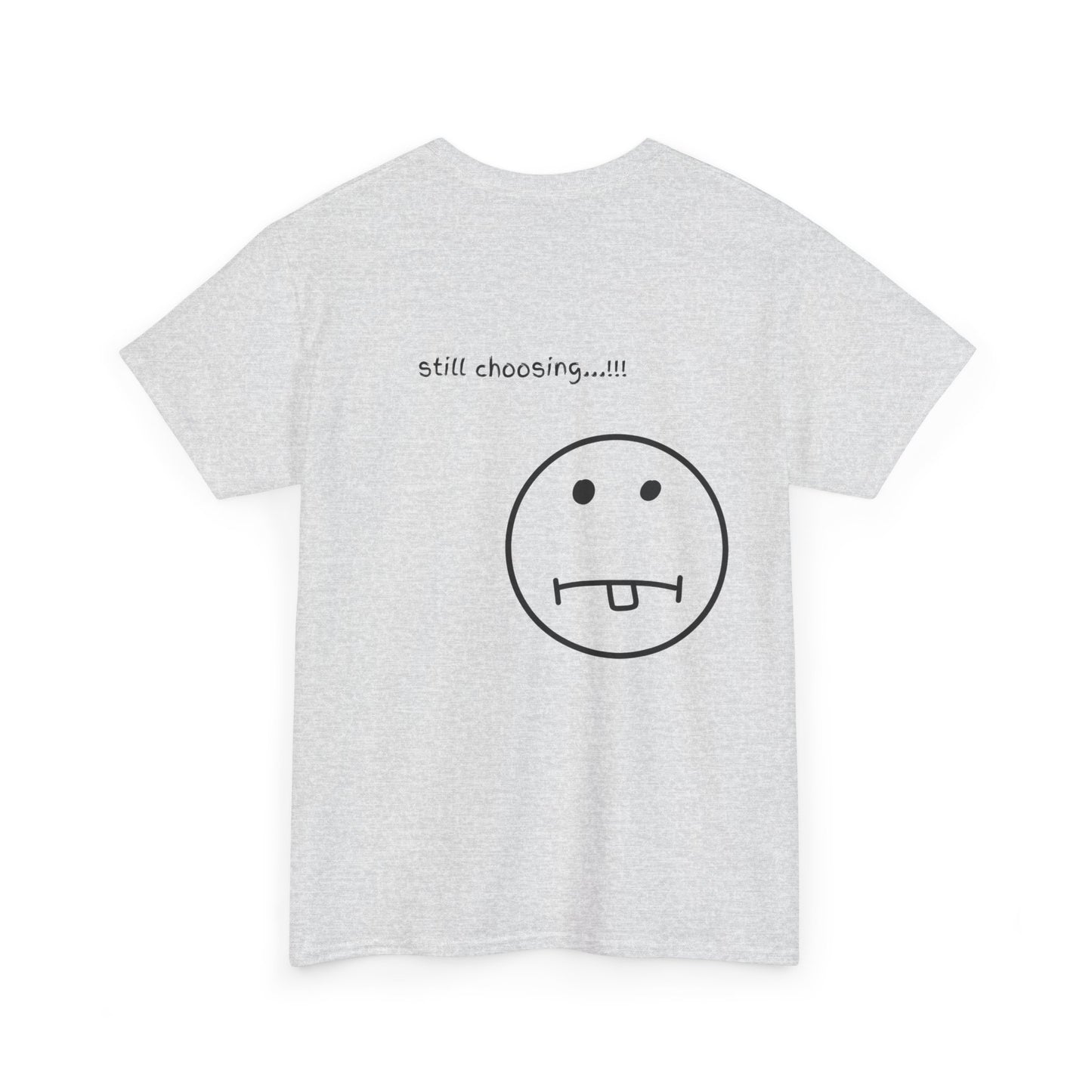 Mood Swing Unisex Heavy Cotton Tee – Perfect for Moments of Indecision!