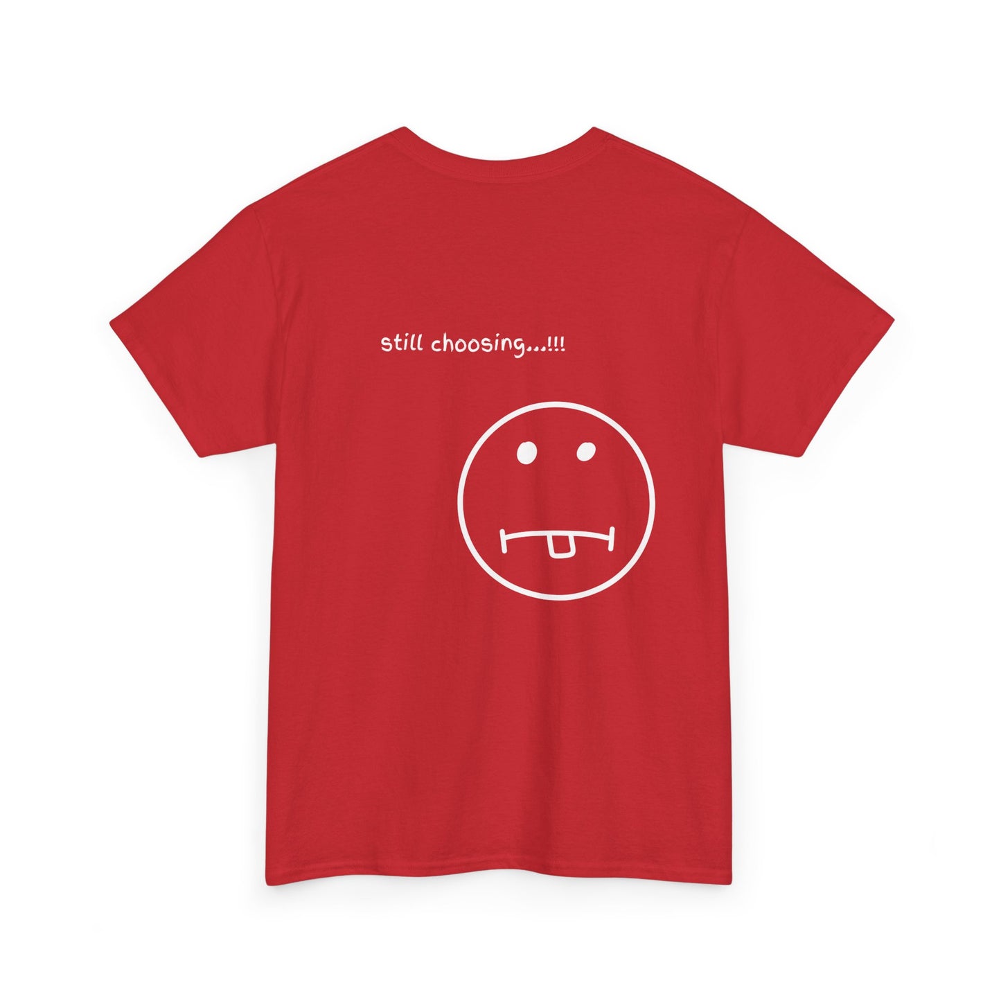 Mood Swing Unisex Heavy Cotton Tee – Perfect for Moments of Indecision!