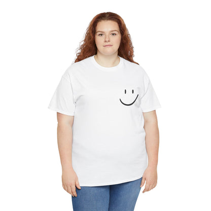 Feel-Good Unisex Heavy Cotton Tee - "I'm Not Blocking the View, I Am the View"