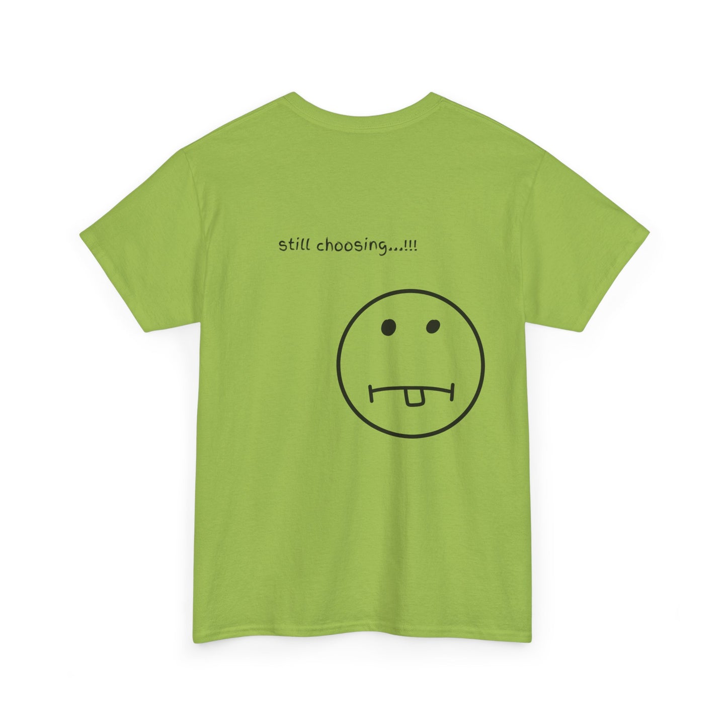 Mood Swing Unisex Heavy Cotton Tee – Perfect for Moments of Indecision!