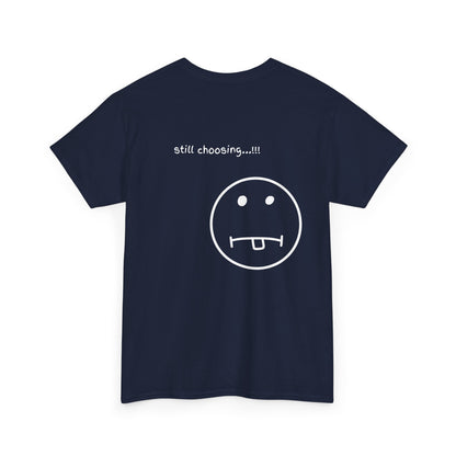 Mood Swing Unisex Heavy Cotton Tee – Perfect for Moments of Indecision!