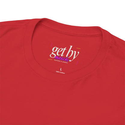 Unisex Heavy Cotton Tee - Smiley Face & Heartfelt Quote T-Shirt