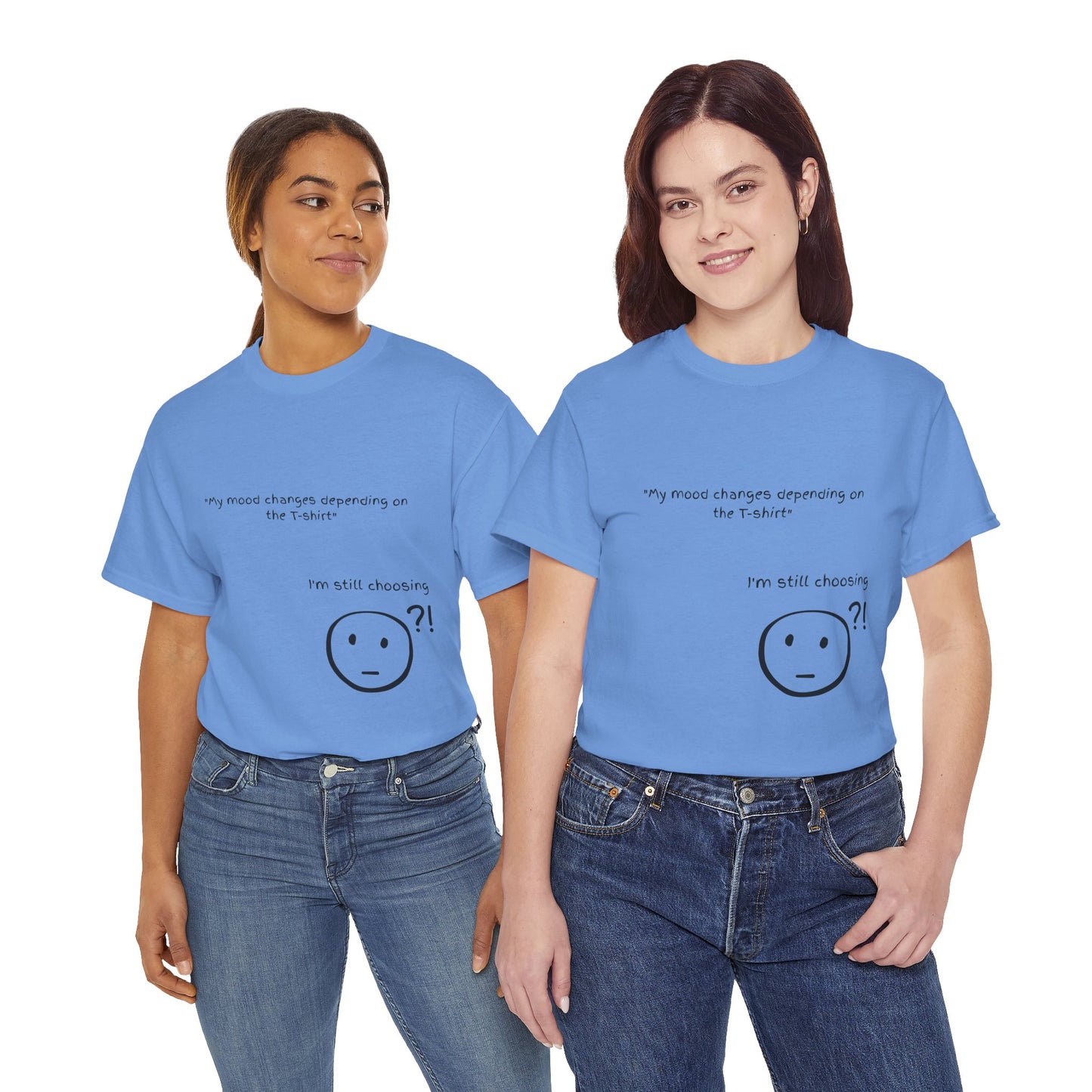 Mood Swing Unisex Heavy Cotton Tee – Perfect for Moments of Indecision!