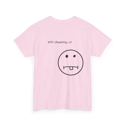 Mood Swing Unisex Heavy Cotton Tee – Perfect for Moments of Indecision!