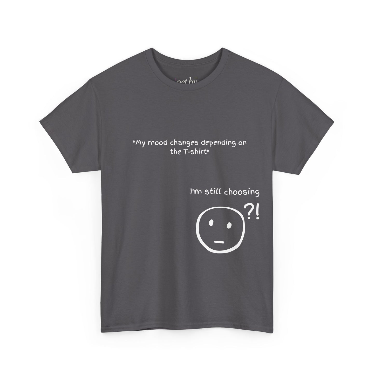 Mood Swing Unisex Heavy Cotton Tee – Perfect for Moments of Indecision!