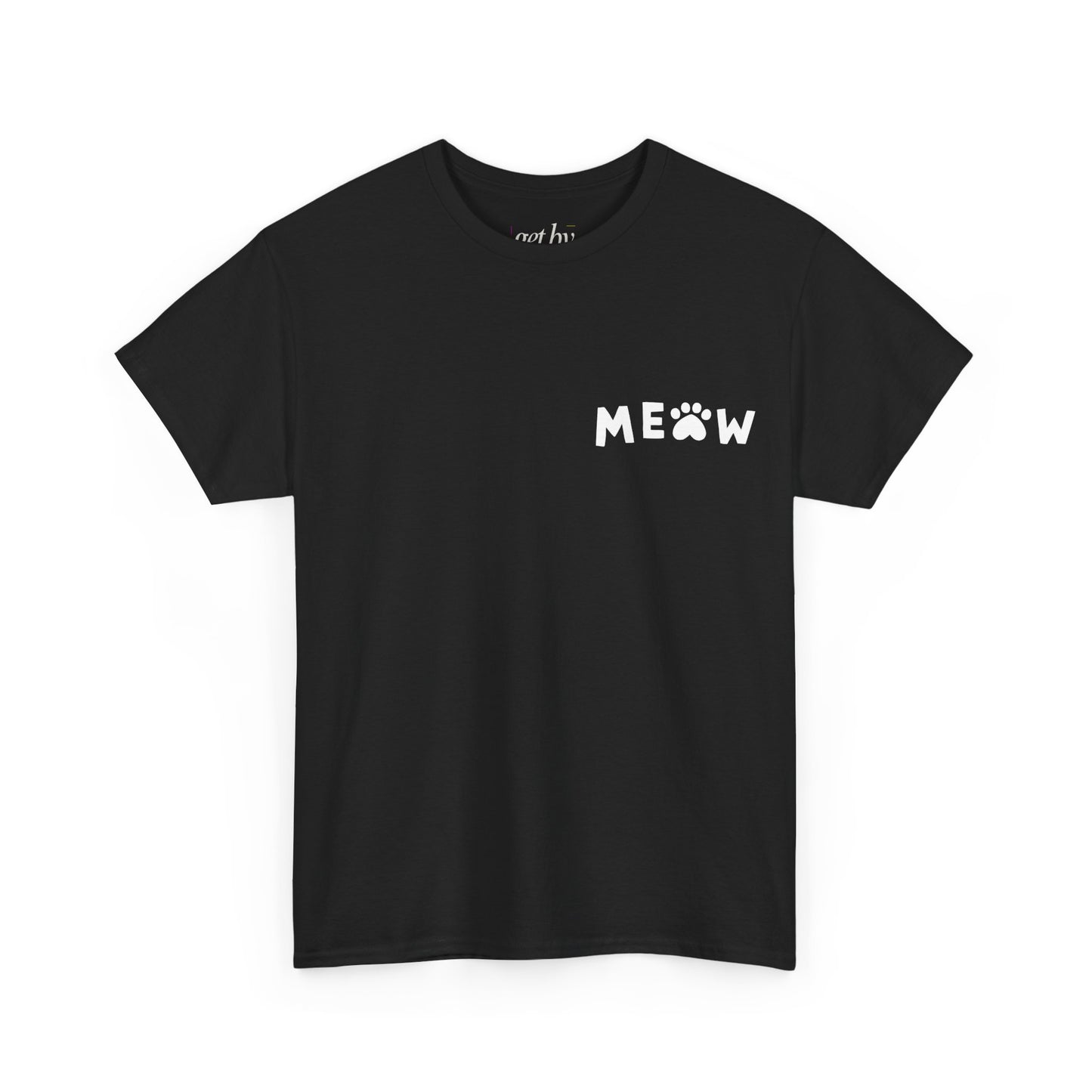 Cute Cat Lover Unisex Tee - "Meow" & "Introverted, but willing to discuss cats"