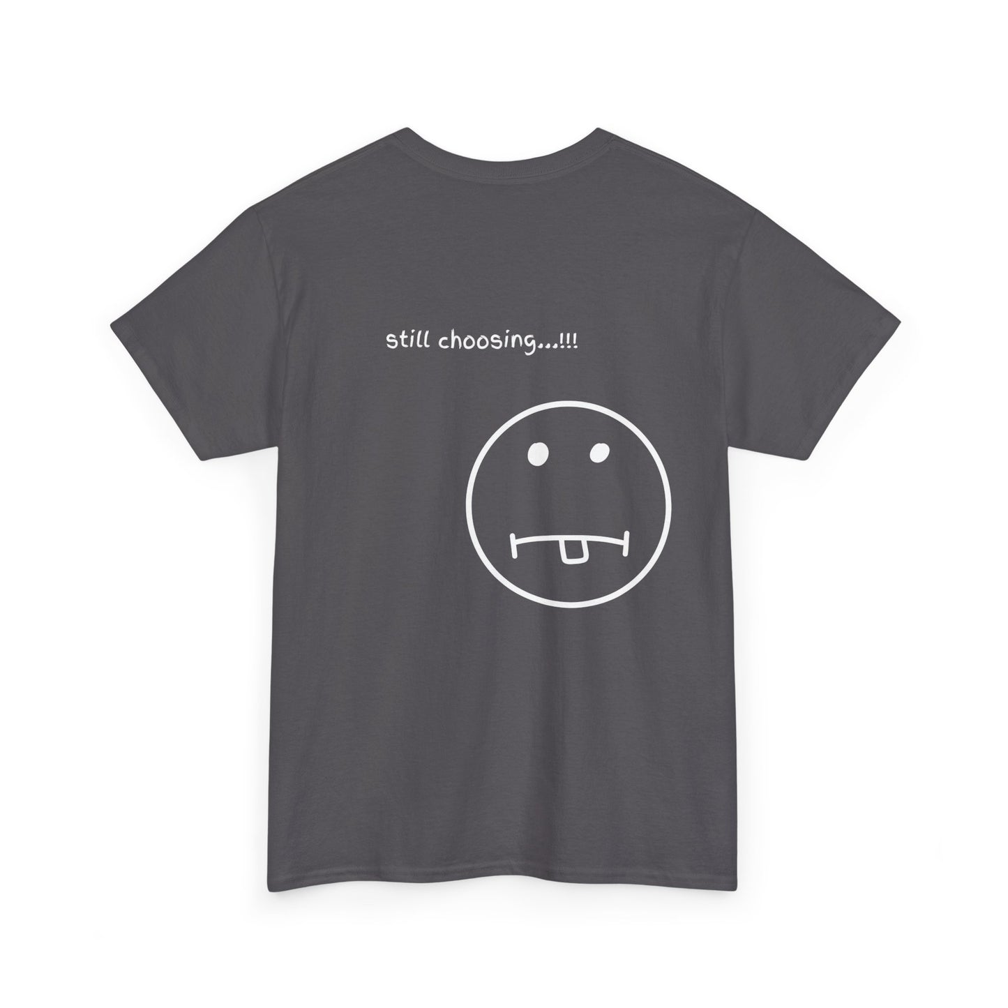 Mood Swing Unisex Heavy Cotton Tee – Perfect for Moments of Indecision!