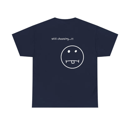 Mood Swing Unisex Heavy Cotton Tee – Perfect for Moments of Indecision!