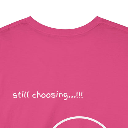 Mood Swing Unisex Heavy Cotton Tee – Perfect for Moments of Indecision!