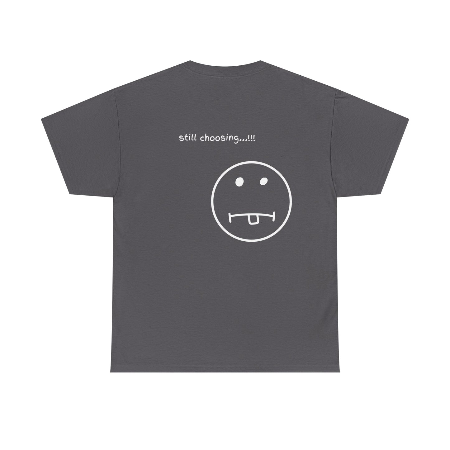 Mood Swing Unisex Heavy Cotton Tee – Perfect for Moments of Indecision!
