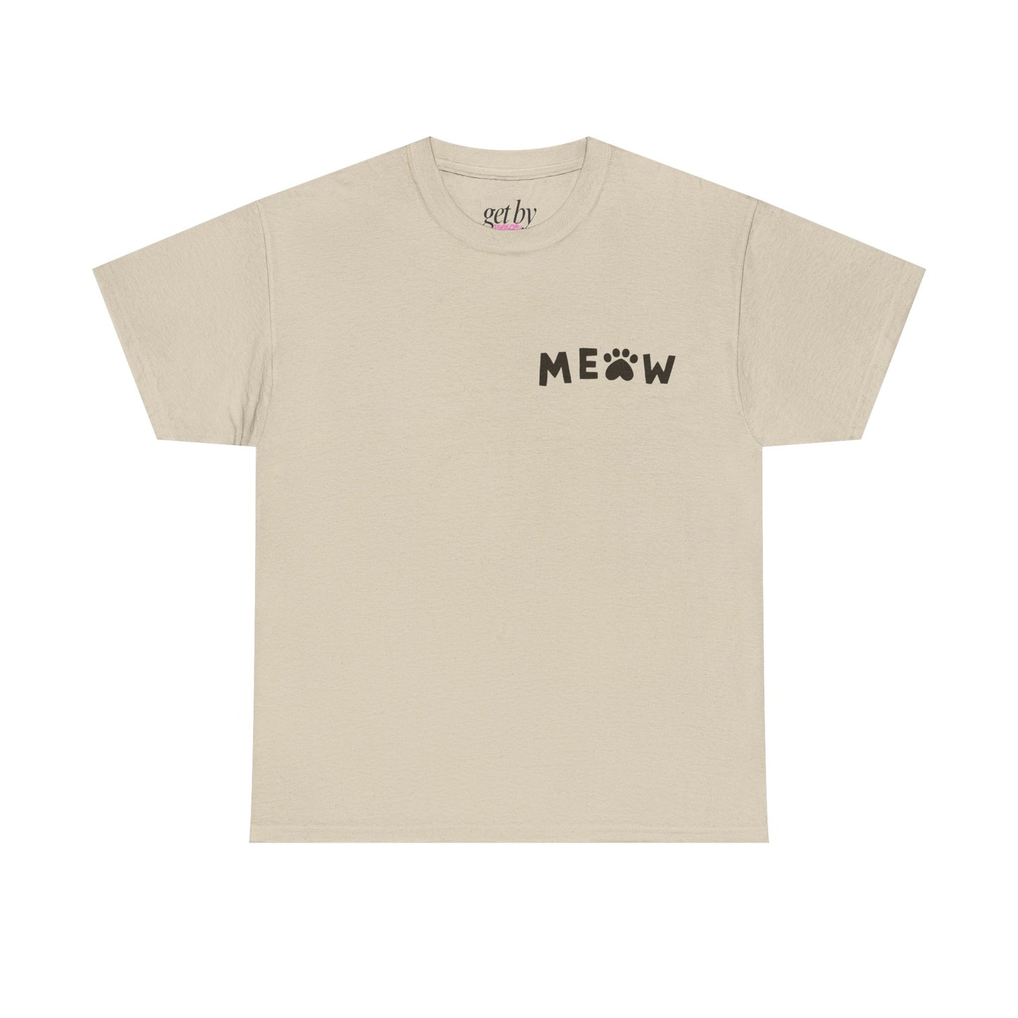Cute Cat Lover Unisex Tee - "Meow" & "Introverted, but willing to discuss cats"