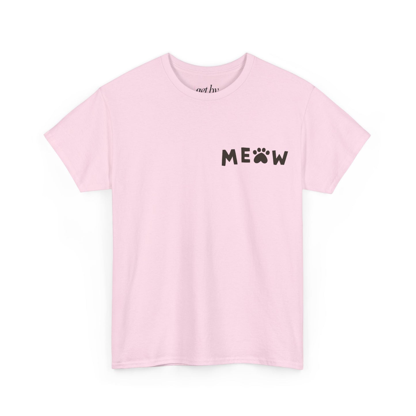 Cute Cat Lover Unisex Tee - "Meow" & "Introverted, but willing to discuss cats"